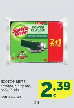 HiperDino SCOTCH-BRITE estropajo gigante oferta