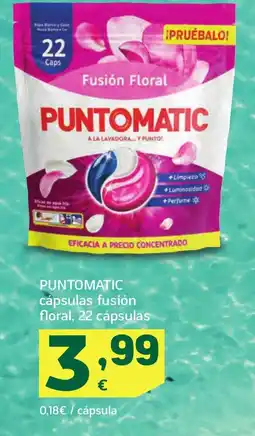 HiperDino PUNTOMATIC cápsulas fusión floral, 22 cápsulas oferta