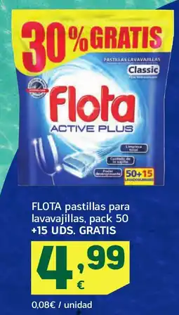 HiperDino FLOTA pastillas para lavavajillas oferta