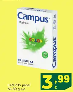 HiperDino CAMPUS papel A4 oferta