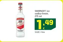 HiperDino SMIRNOFF ice vodka-limón oferta