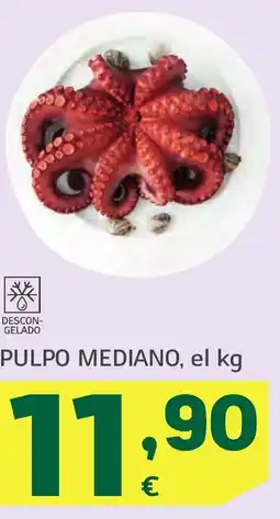 HiperDino Pulpo mediano oferta