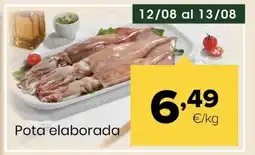 Autoservicios Familia Pota elaborada oferta