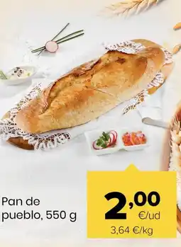 Autoservicios Familia Pan de pueblo oferta