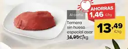 Autoservicios Familia Ternera sin hueso especial asar oferta