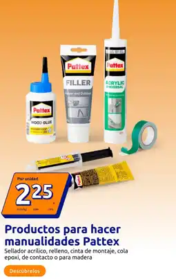 Action PATTEX Productos para hacer manualidades oferta