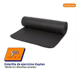 Action Esterilla de ejercicios Kaytan 180x58 cm oferta