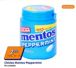 Action MENTOS Chicles Peppermint oferta