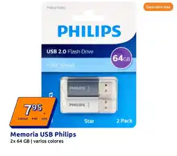 Action PHILIPS Memoria USB oferta