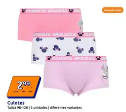 Action Culotes oferta