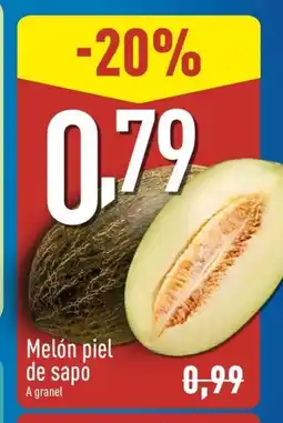 ALDI Melón piel de sapo oferta