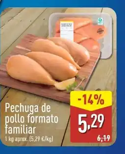 ALDI Pechuga de pollo formato familiar oferta