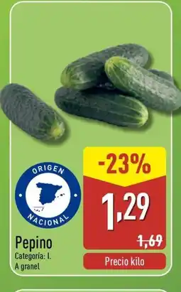 ALDI Pepino oferta