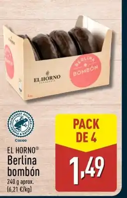 ALDI EL HORNO Berlina bombón oferta