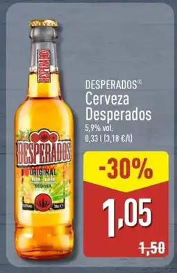 ALDI DESPERADOS Cerveza Desperados oferta