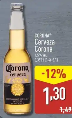 ALDI CORONA cerveza oferta