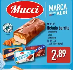 ALDI MUCCI Helado barrita oferta