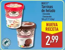 ALDI MUCCI Tarrina de helado oferta