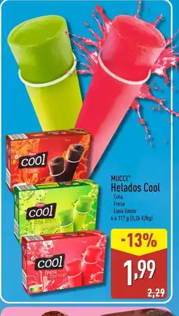 ALDI MUCCI Helados Cool oferta