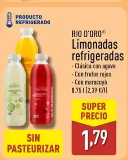 ALDI RIO D'ORO Limonadas refrigeradas oferta