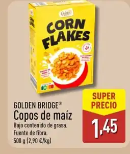 ALDI GOLDEN BRIDGE Copos de maíz oferta
