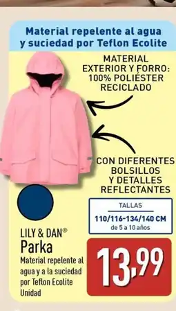 ALDI LILY & DAN Parka oferta