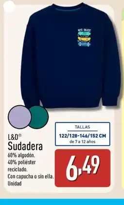 ALDI L&D Sudadera oferta