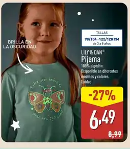 ALDI LILY & DAN Pijama oferta