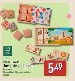 ALDI MUNDO DIVER Juego de aprendizaje oferta
