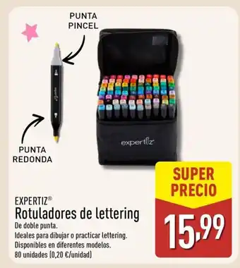 ALDI EXPERTIZ Rotuladores de lettering oferta