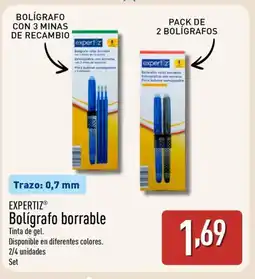 ALDI EXPERTIZ Bolígrafo borrable oferta