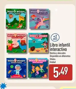 ALDI Libro infantil interactivo oferta
