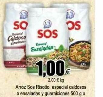 FROIZ Arroz Sos Risotto Especial Caldosos O Ensaladas Y Guarniciones oferta