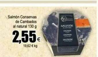 FROIZ Salmón Conservas De Cambados Al Natural oferta