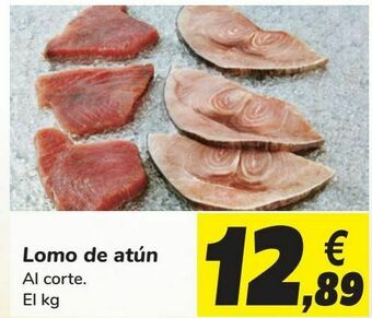 Carrefour Lomo de atún oferta