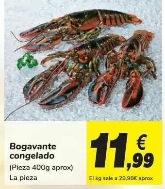 Carrefour Bogavante congelado oferta