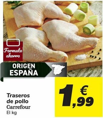 Carrefour Traseros de pollo carrefour oferta