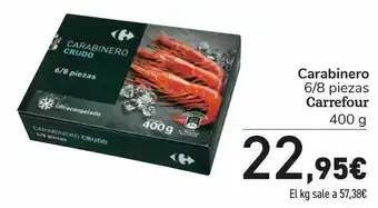 Carrefour Carabinero 6/8 piezas carrefour oferta