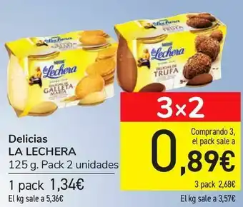 Carrefour Delicias la lechera oferta