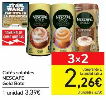 Carrefour Café solubles nescafe gold bote oferta