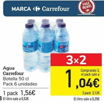 Carrefour Agua carrefour oferta