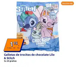 Action Galletas de trocitos de chocolate Lilo & Stitch oferta