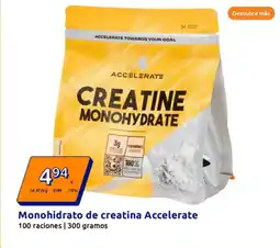 Action Monohidrato de creatina Accelerate oferta