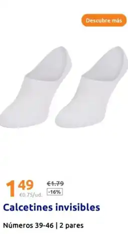 Action Calcetines invisibles oferta