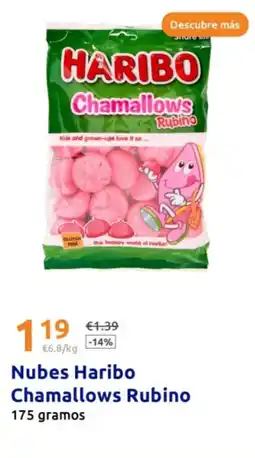 Action HARIBO Nubes Chamallows Rubino oferta
