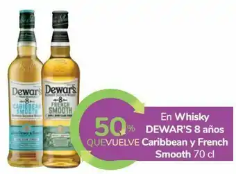 Carrefour En whisky dewar'r 8 años caribbean y french smooth oferta