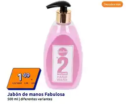 Action Jabón de manos Fabulosa oferta