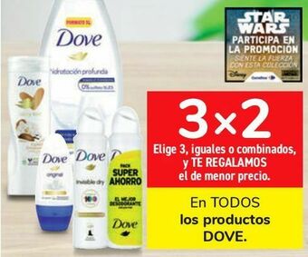 Carrefour En todos los productos dove oferta