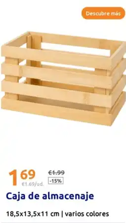 Action Caja de almacenaje oferta