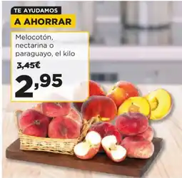 Alimerka Melocotón, nectarina o paraguayo oferta